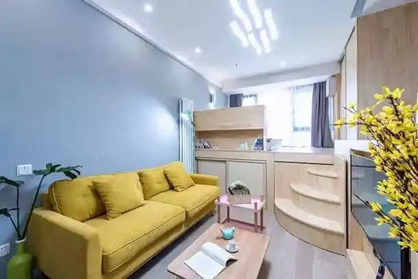 28平复式设计既拥有了大量储物空间,又拉开空间层次感_装修