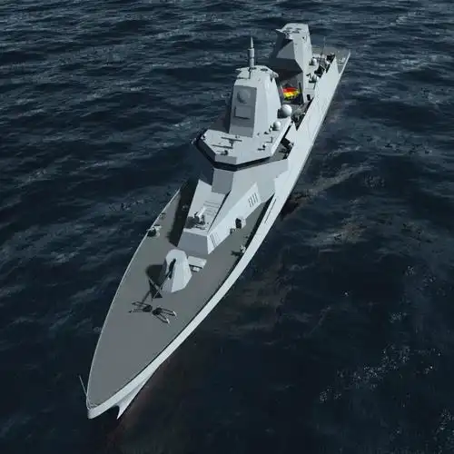 德国增购2艘f126型护卫舰,吨位过万火力不足,仅有16个垂发单元