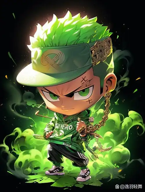 手机高清壁纸|q版索隆 - 喜欢可自行取图 约稿请私～ 不可以商用搬运