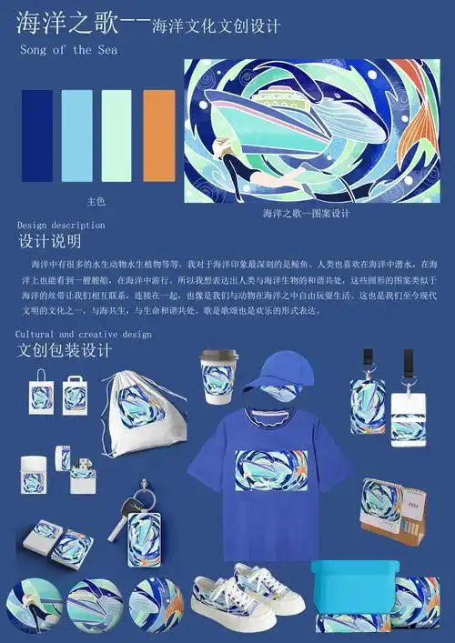 文创设计海洋之歌