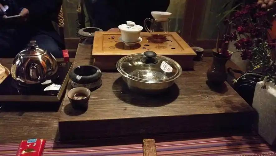 半夜喝茶