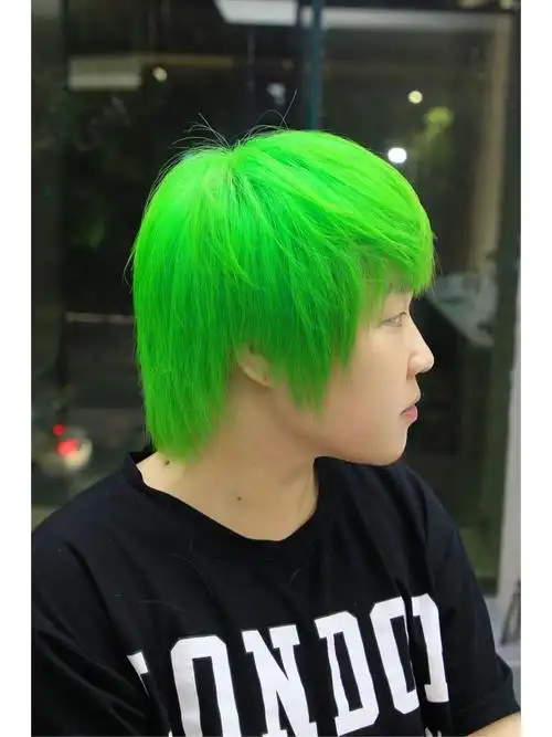 绿色头发  #绿色染发  #宁波发型师祝志朋#宁波发型师