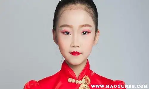 儿童小主持人化妆妆容图片大全幼儿园主持人妆容图片
