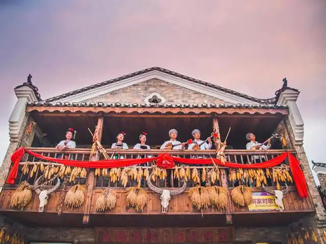 少数民族观光村