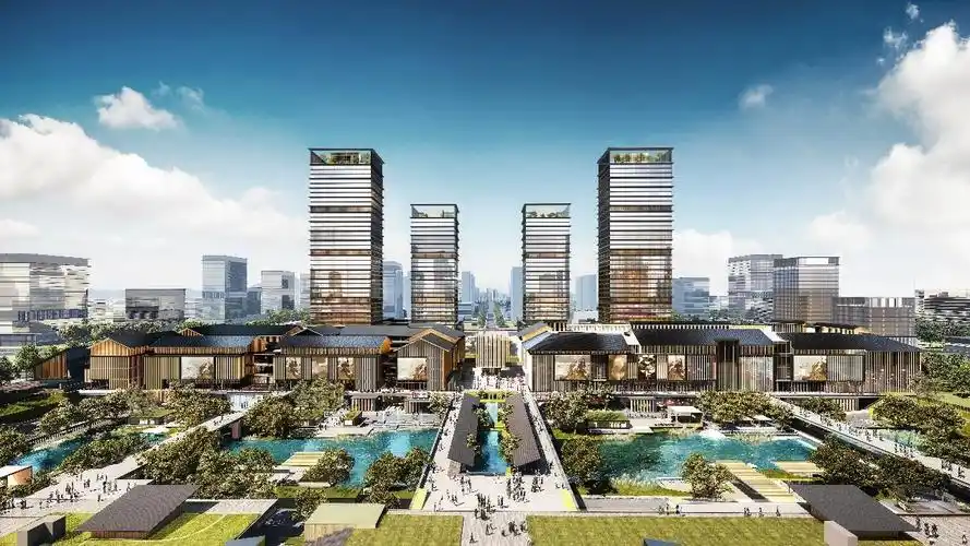 中建八局河南区域总部总经理王自胜代表各参建单位做出承诺.