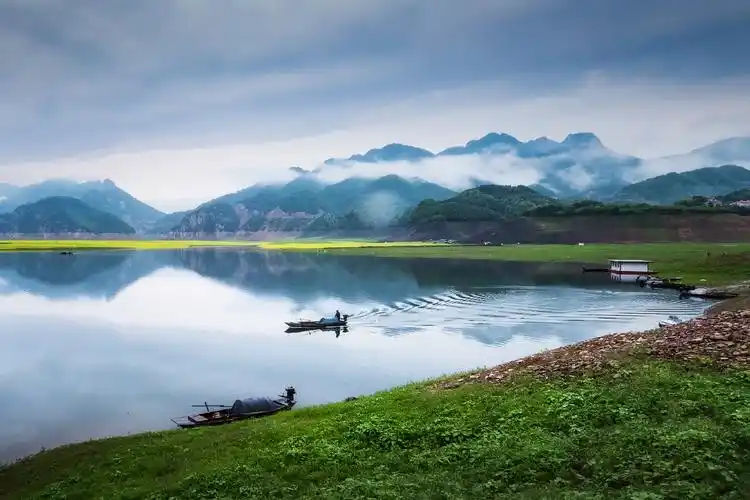 雨后江边_风景_poco摄影