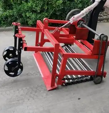 前置式出蒜机大蒜收获机收割机挖蒜刨蒜起蒜机不伤大蒜单杠