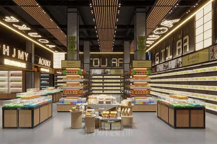 宁波超市装修设计,宁波超市装修,宁波超市装修效果图