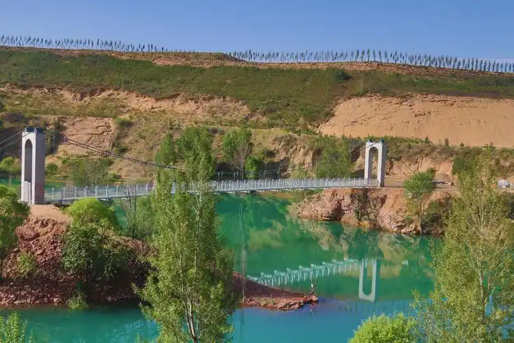 榆林的"小九寨沟"