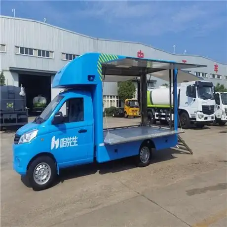 冷饮汽车 移动早餐车流动小厨房售货车