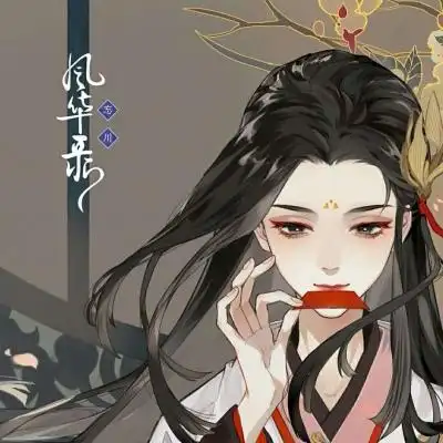 高清巾帼不让须眉的花木兰古风头像图片大,卡通头像图片