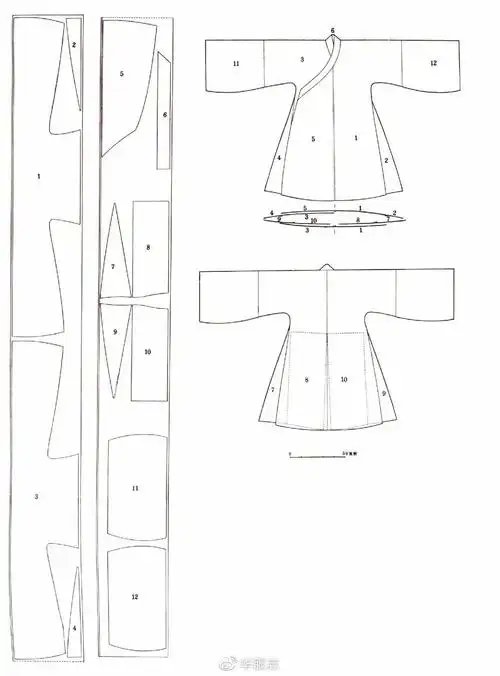 华服时课|明代服装十字型平面结构宽袍大袖的盛极必衰