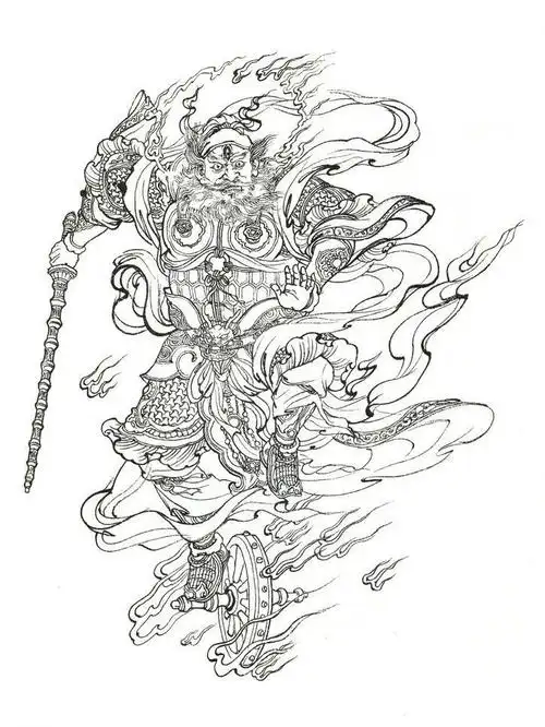 六月十五王灵官祖师诞道君化身降雨开晴驱邪治病