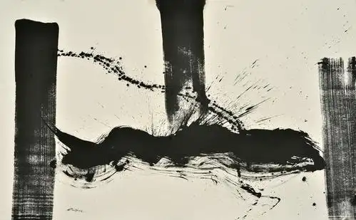 中国当代艺术家秦风水墨作品