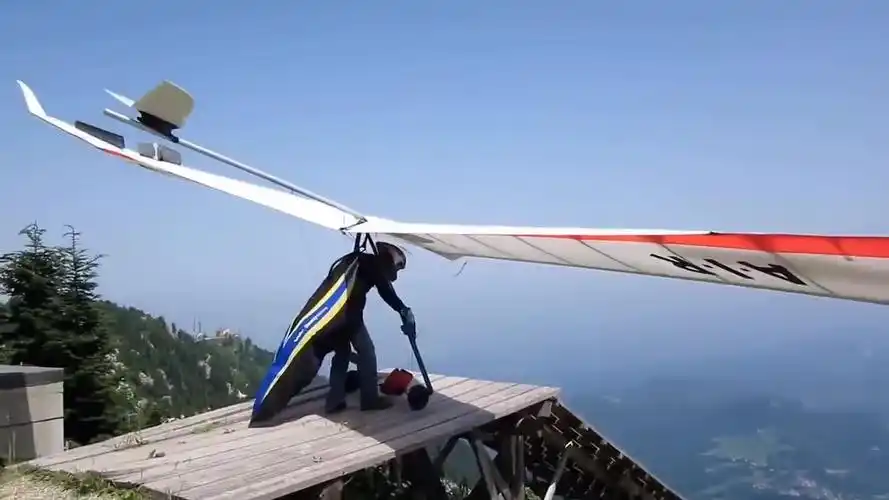 单人滑翔翼 极限运动