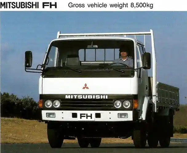 总有一款你熟悉 上世纪80年代三菱商用车样本