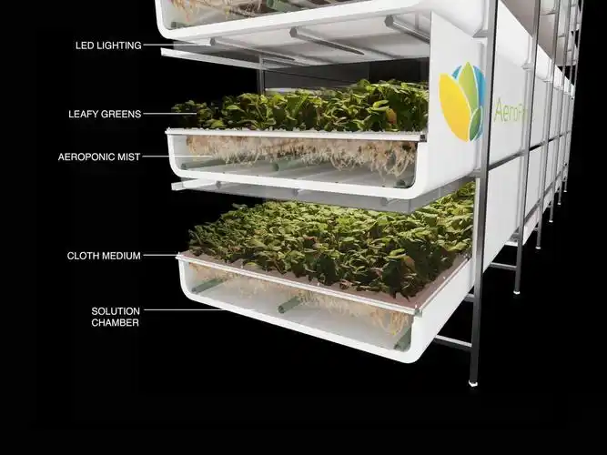 量身设计led灯 aerofarms在美建最大垂直农场