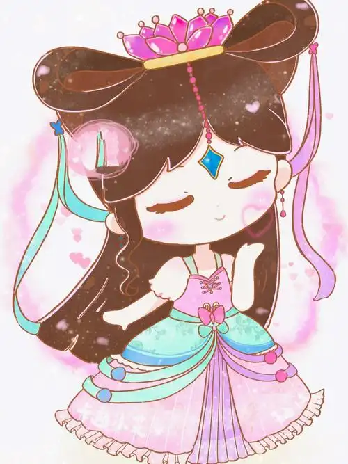 叶罗丽 梦公主 萌萌卡通画 简笔画