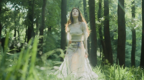 清甜少女自然唯美气质写真,清纯-美女图片