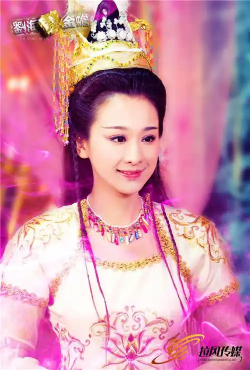 《刘海戏金蟾》穆婷婷妆容俏丽 尽显可爱之风(5 /8张)