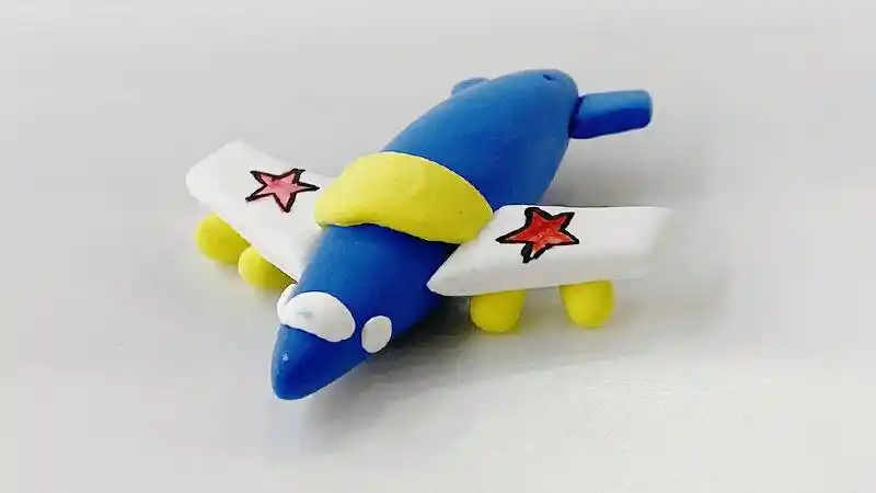 怎么用粘土做飞机