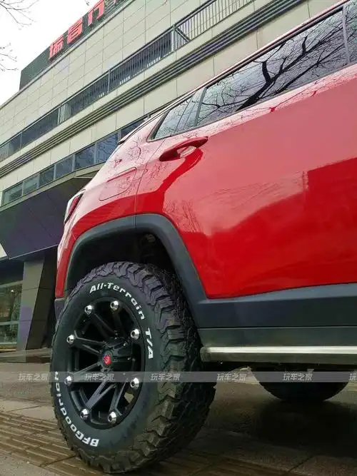 全国首例265尺寸大脚 jeep指南者改装案例