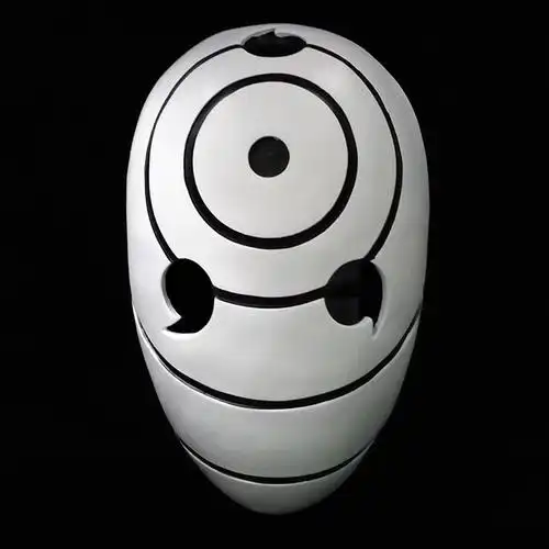 批发万圣节火影忍者面具全脸恐怖暗部成人宇智波带土三眼阿飞面具