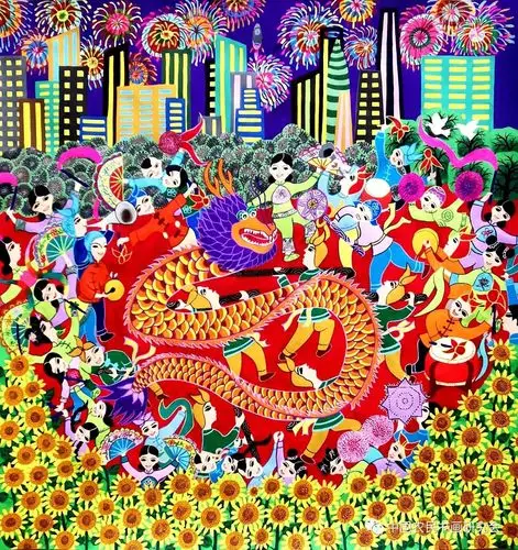 庆祝中国共产党成立100周年农民永远心向党主题书画作品线上展八