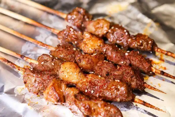 高筑墙羊肉串(民乐店)羊肉串图片
