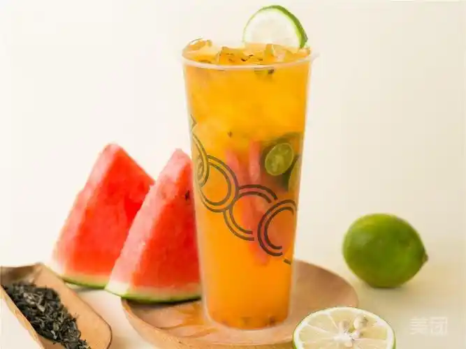 四季青水果茶图片