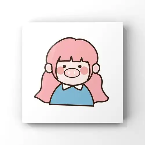 作者爱画画的ruoyu可爱的猪猪女孩