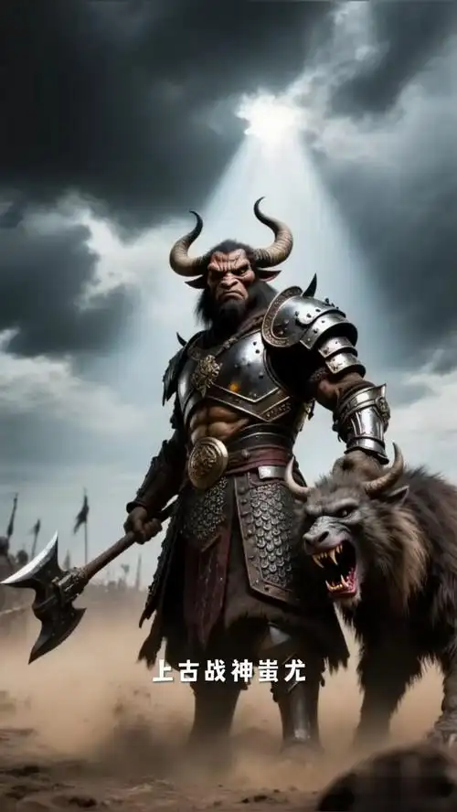 蚩尤,上古战神,中华图腾的象征