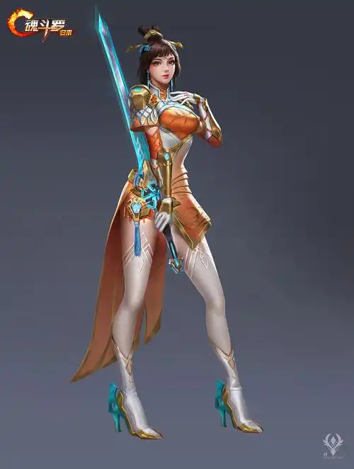 为《魂斗罗归来》创作的一组角色立绘|插画|游戏原画|广州鹿田文化