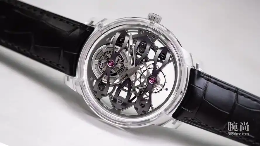 gp芝柏表全新升级公布quasar蓝宝石水晶玻璃表壳腕表