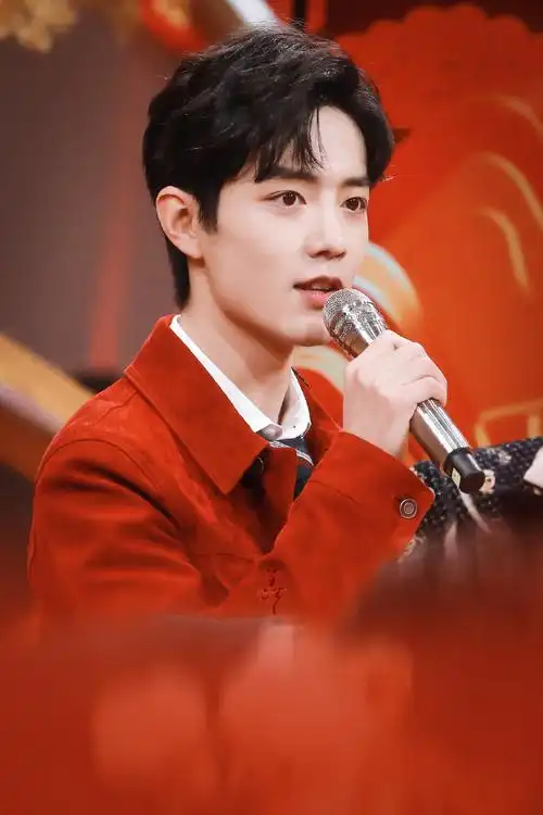 肖战与红色绝配,超好看啊