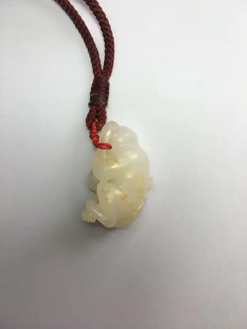 背部丝丝绺绺洒金皮,宛若猴子的猴毛,灵动活泼.