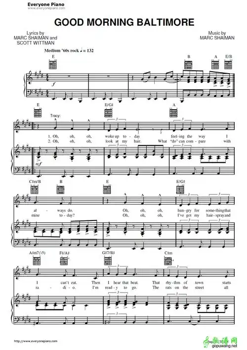 good morning baltimore _good morning baltimore 简谱_good morning