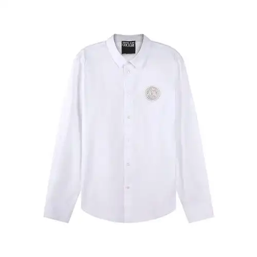 范思哲 versace jeans couture 男士棉质休闲长袖衬衫74galys2 cn001