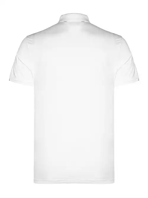 verri/verri 男士白色翻领短袖t恤-男士短polo