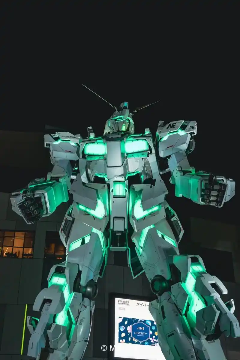 独角兽高达立像!#高达模型 # - 抖音