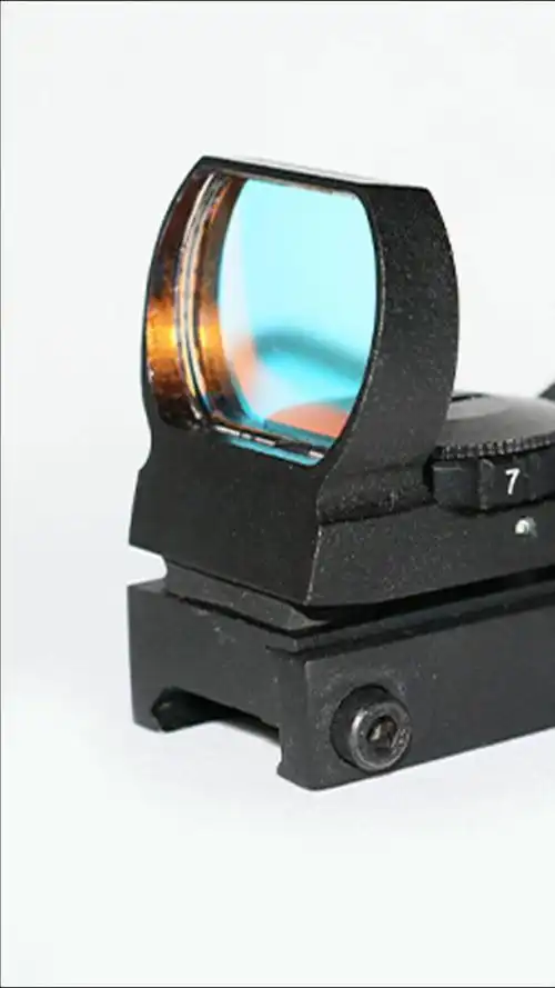 没见过的都看看真实的红点瞄准镜是怎么样的吧① #武器大讲堂