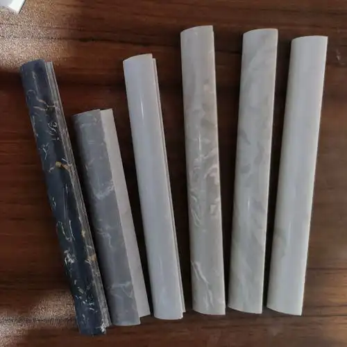 7米圆弧通体岗石阳角线,不仅解决了收口问题,还