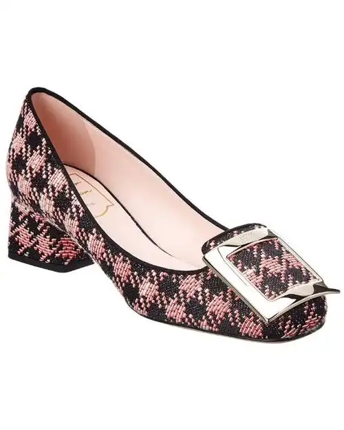 roger vivier 方扣高跟鞋 6562424 875.00 - 北美省钱快报