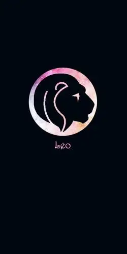 简约狮子座标志