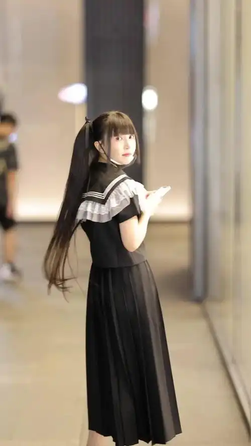 爱扎双马尾的小姐姐颜值都不会太低!