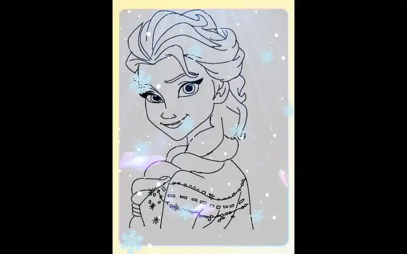 【日常瞎画】艾莎女王