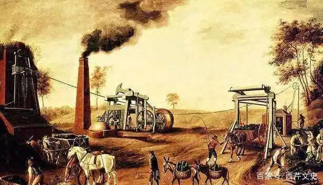 工业革命的机器轰隆声,催生新的生产形式,推动英国社会结构变动