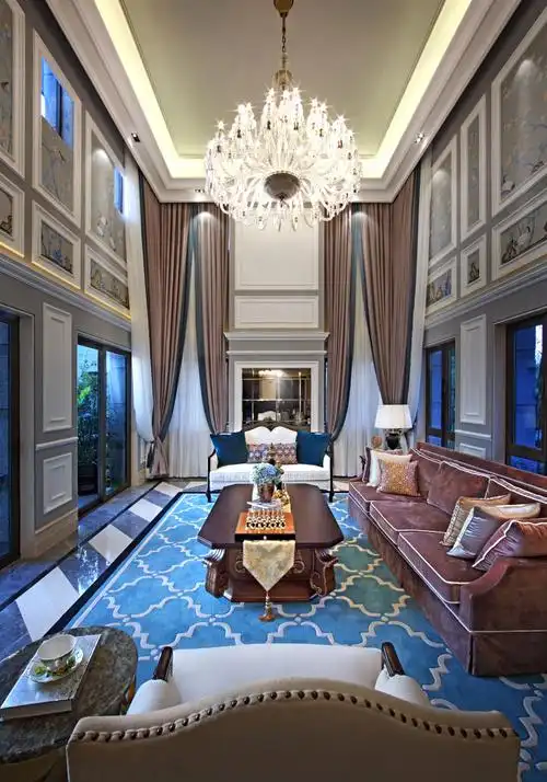 尊贵欧式卓尔不群 中洲湾上花园别墅室内设计