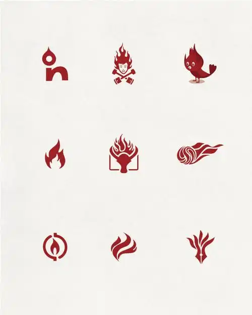 火元素logo设计分享