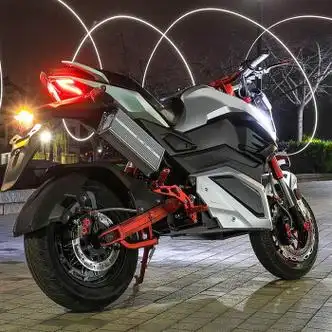 电动摩托车72v电瓶车96高速改装跑车大功率男小电猴子 豪华版72v2000w